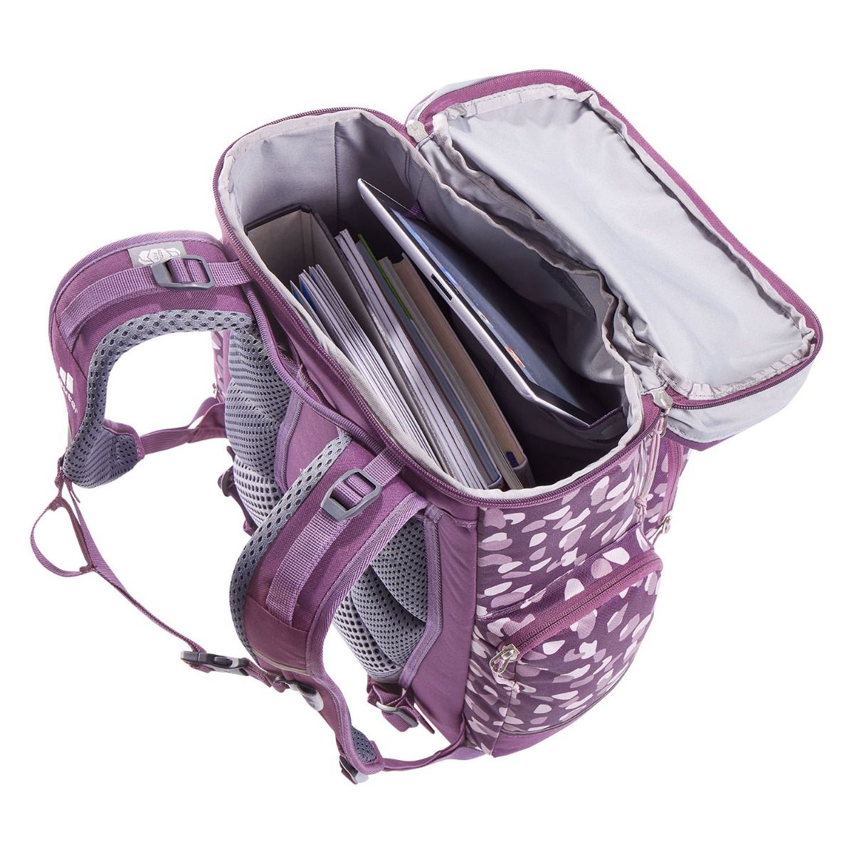 Deuter Scula Plum Dots Schulrucksack