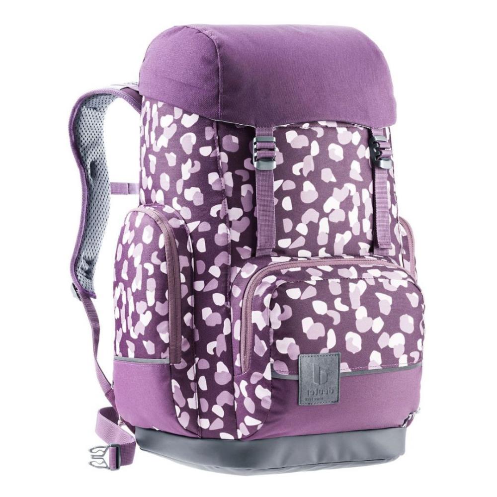 Deuter Scula Plum Dots Schulrucksack