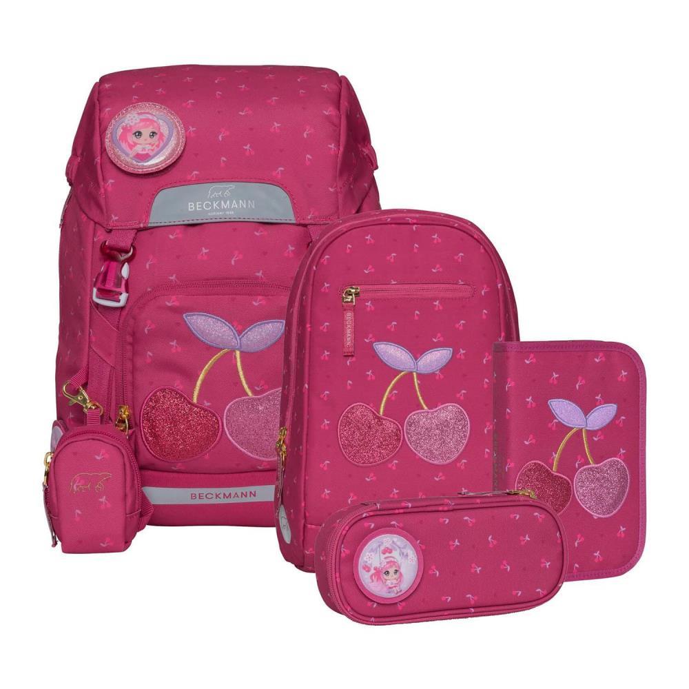 Beckmann Classic Cherry Schulrucksack Set 6tlg.