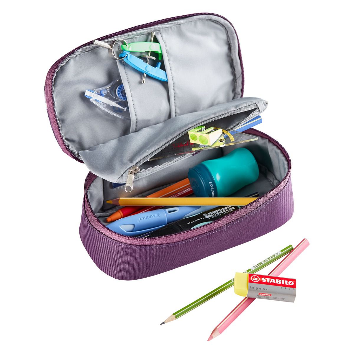 Deuter Pencil Case Plum Dots