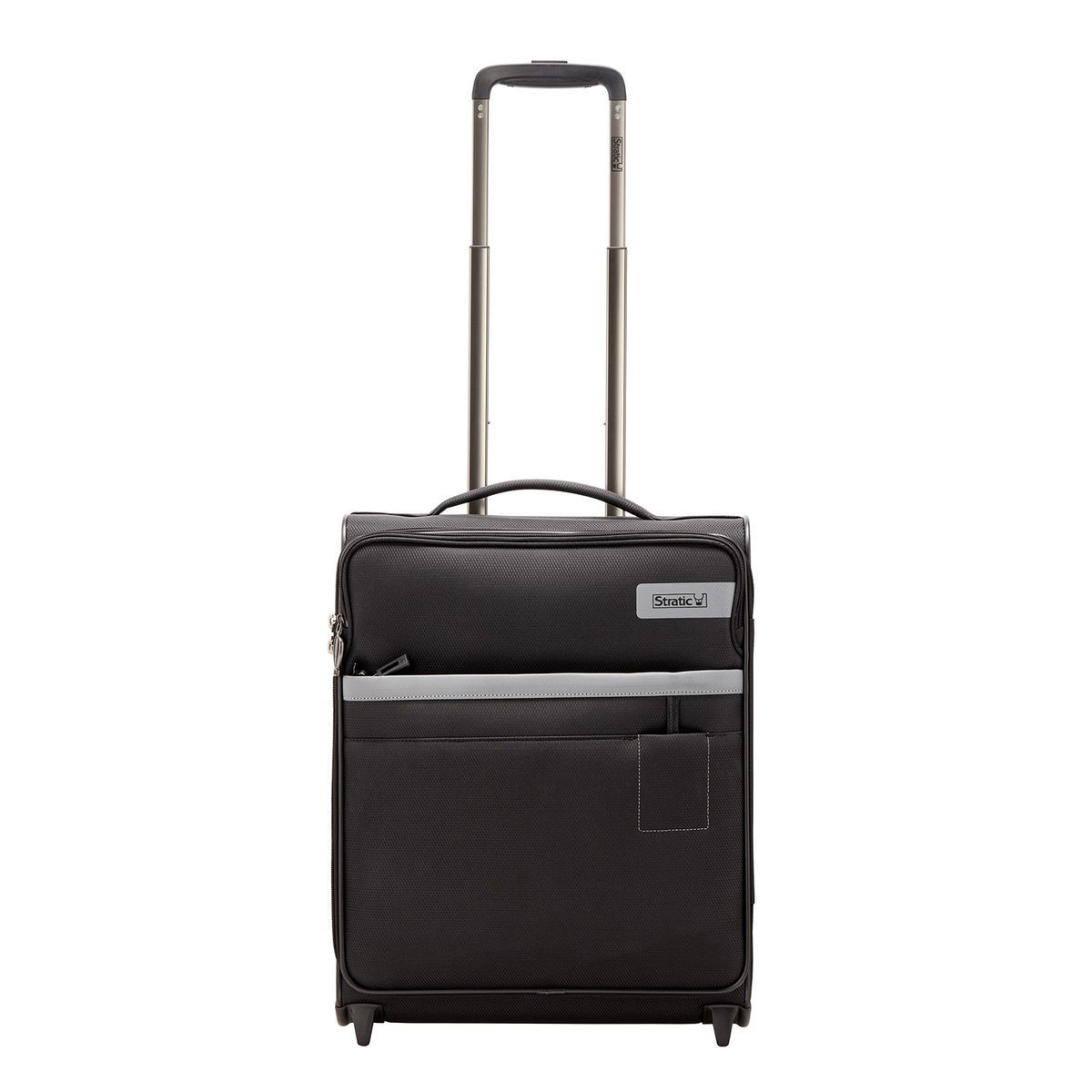 Stratic Light Black 2-Rollen Trolley S 53cm