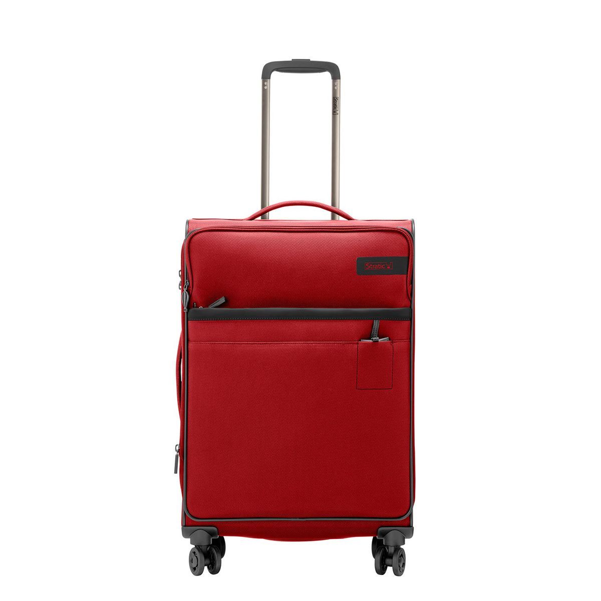 Stratic Light Red 4-Rollen Trolley M 68cm