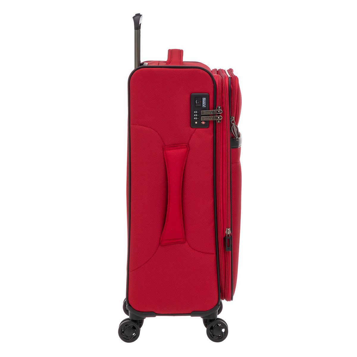 Stratic Light Red 4-Rollen Trolley M 68cm