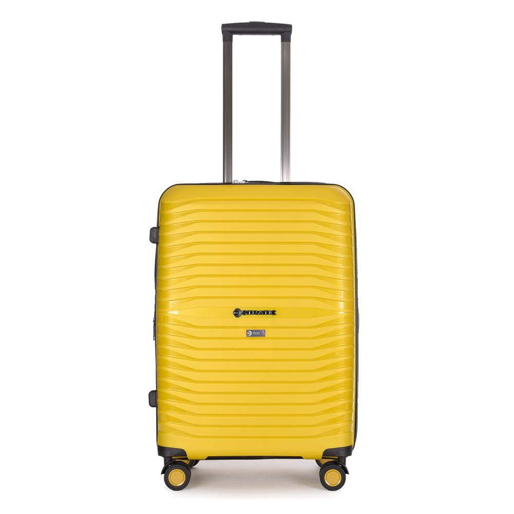Stratic Bright + Yellow Gold 4-Rollen Trolley M 66cm