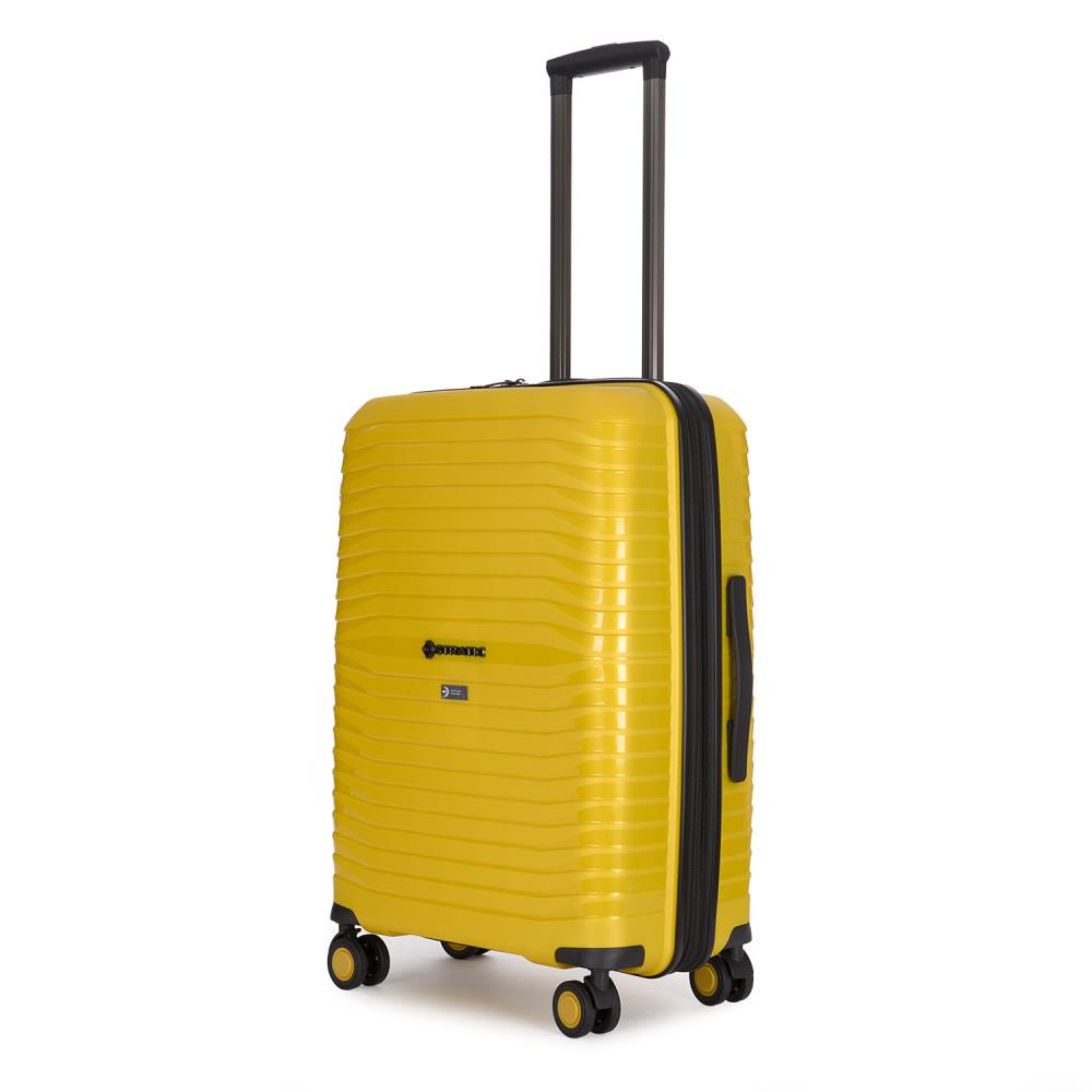 Stratic Bright + Yellow Gold 4-Rollen Trolley M 66cm