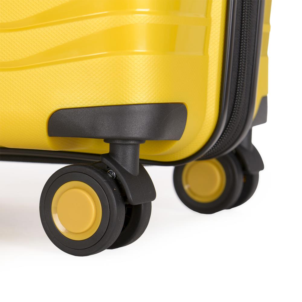 Stratic Bright + Yellow Gold 4-Rollen Trolley M 66cm