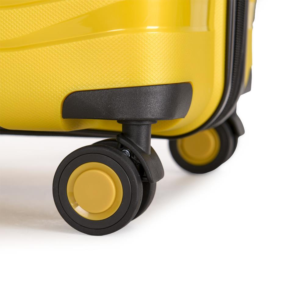 Stratic Bright + Yellow Gold 4-Rollen Trolley L 76cm