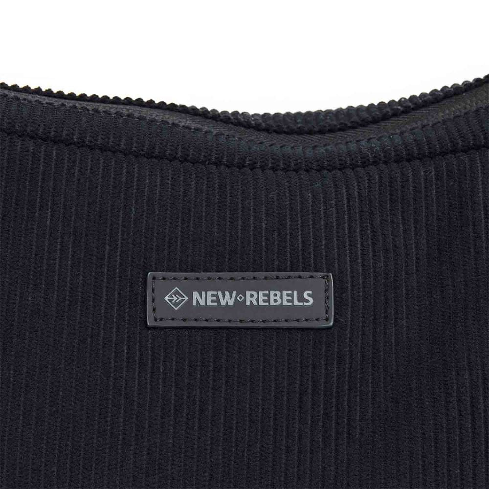 New Rebels Ribbi Rose Black Umhängetasche