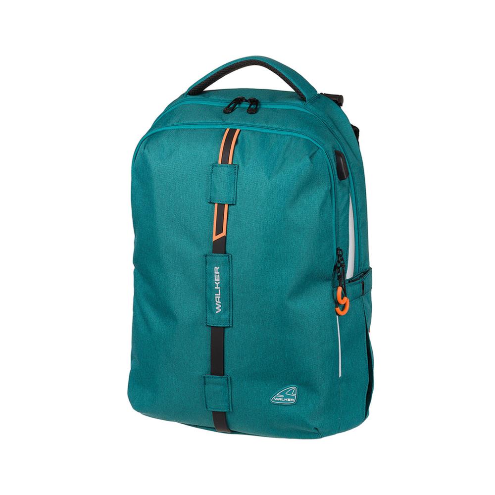 Walker Elite Petrol Melange Schulrucksack