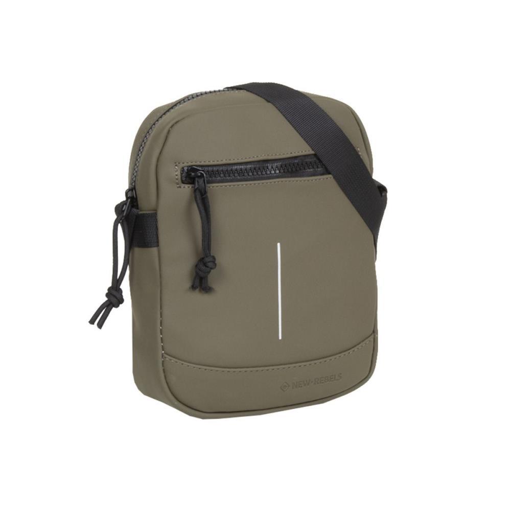 New Rebels Mart Olive Topzip Umhängetasche
