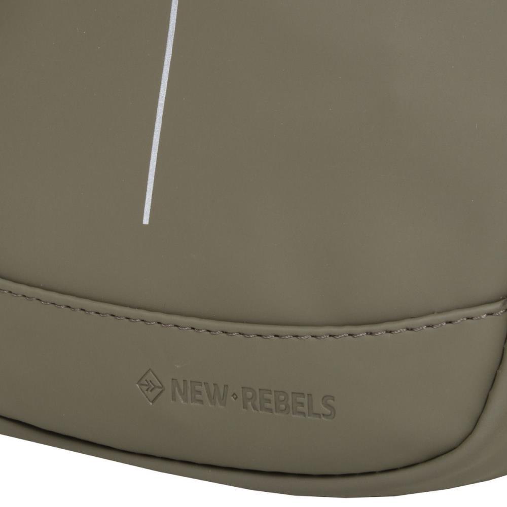 New Rebels Mart Olive Topzip Umhängetasche