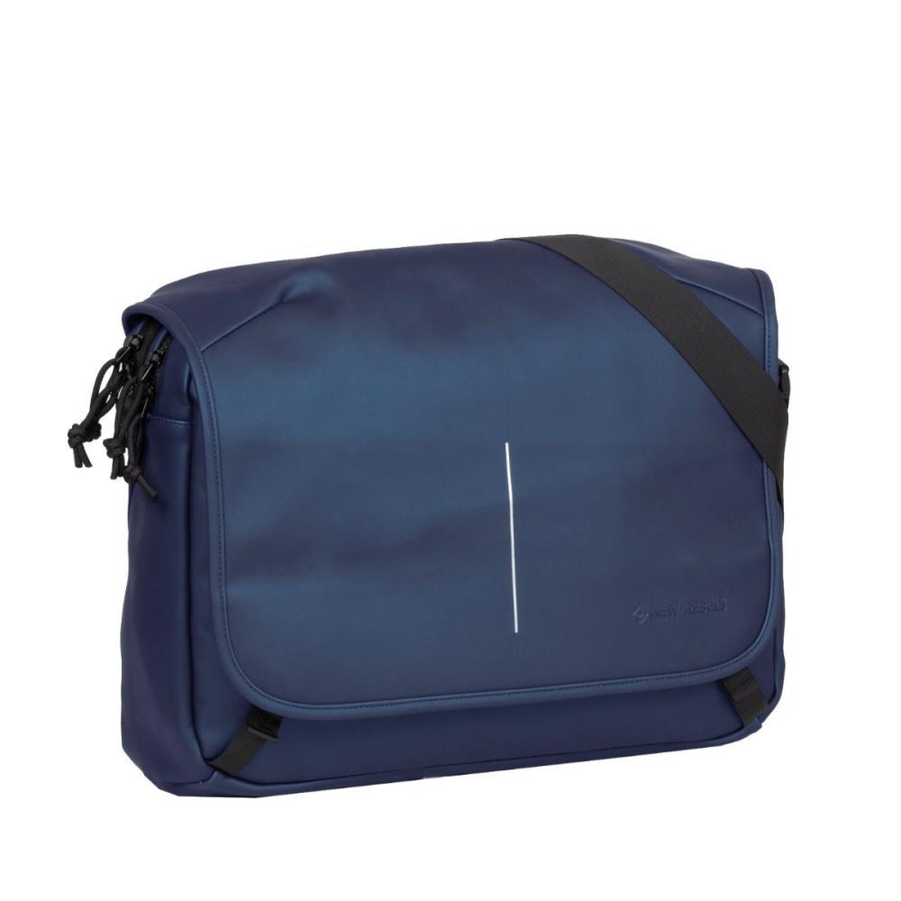 New Rebels William Navy Messenger Bag