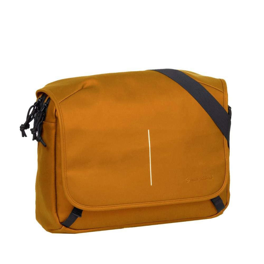New Rebels William Cognac Messenger Bag