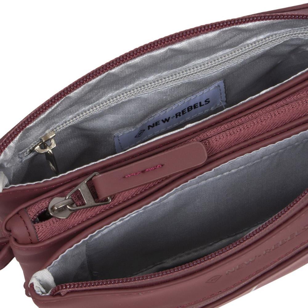 New Rebels Linde Jersey Burgunder Umhängetasche