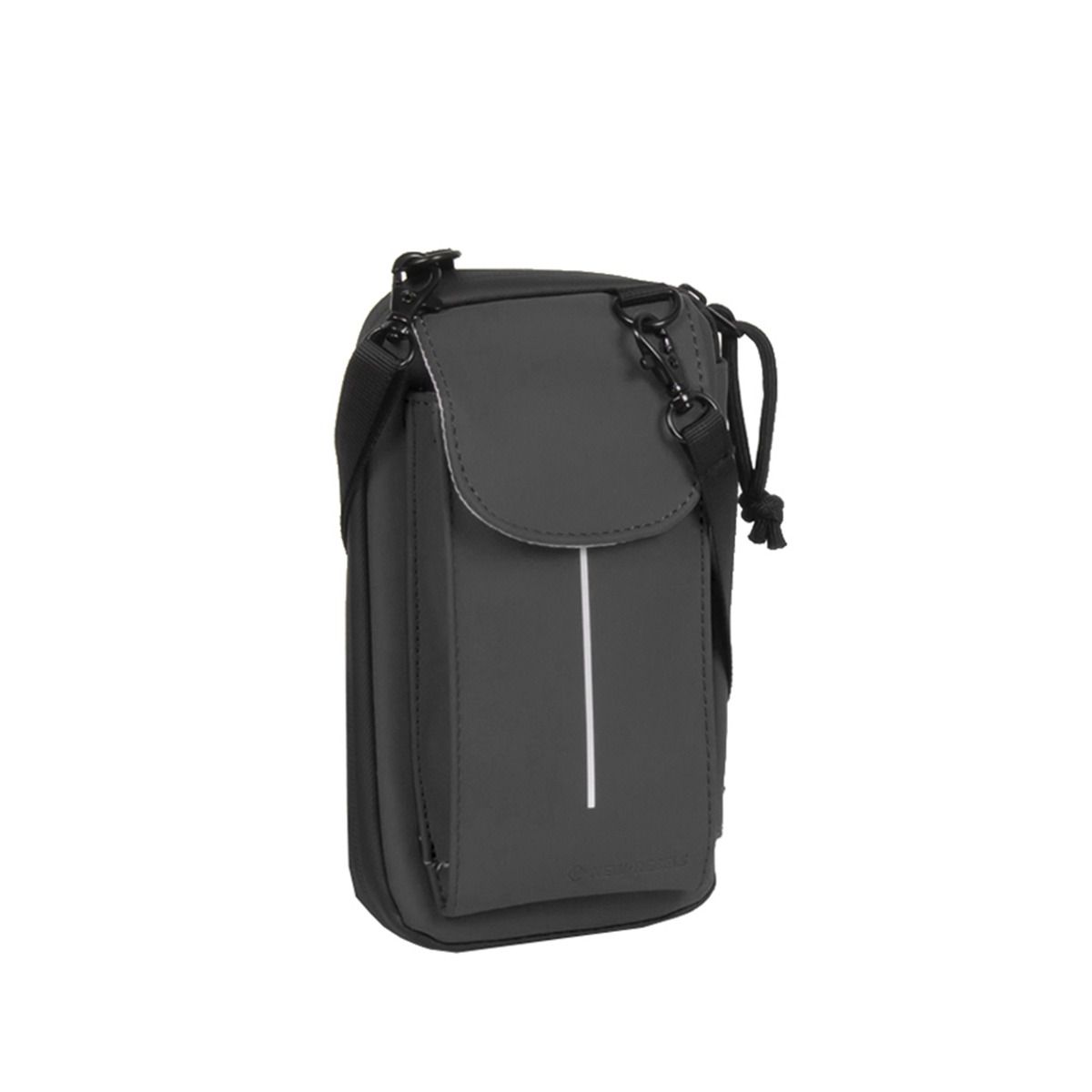 New Rebels Mart Black Flap Smartphonetasche
