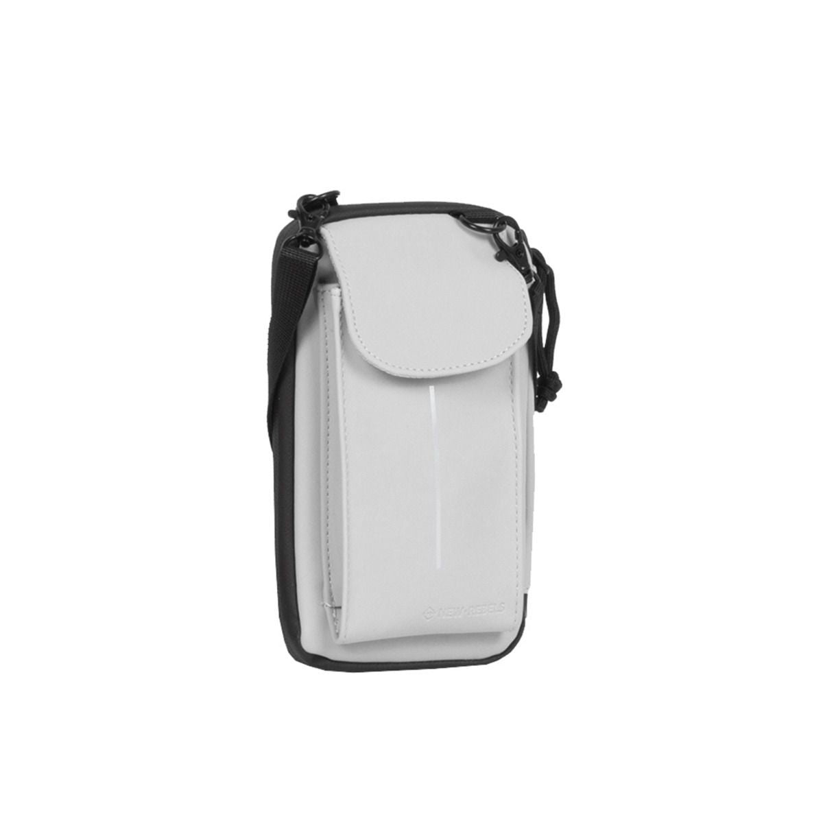New Rebels Mart Grey Flap Smartphonetasche