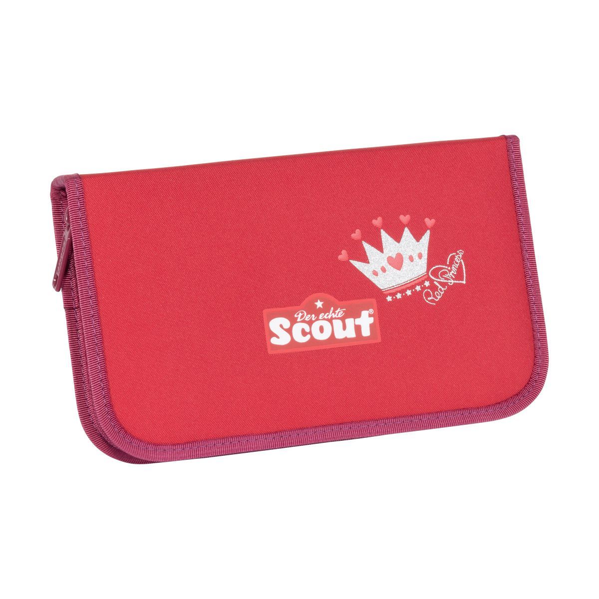 Scout Alpha Exklusiv Premium Red Princess Schulranzen Set 4tlg.
