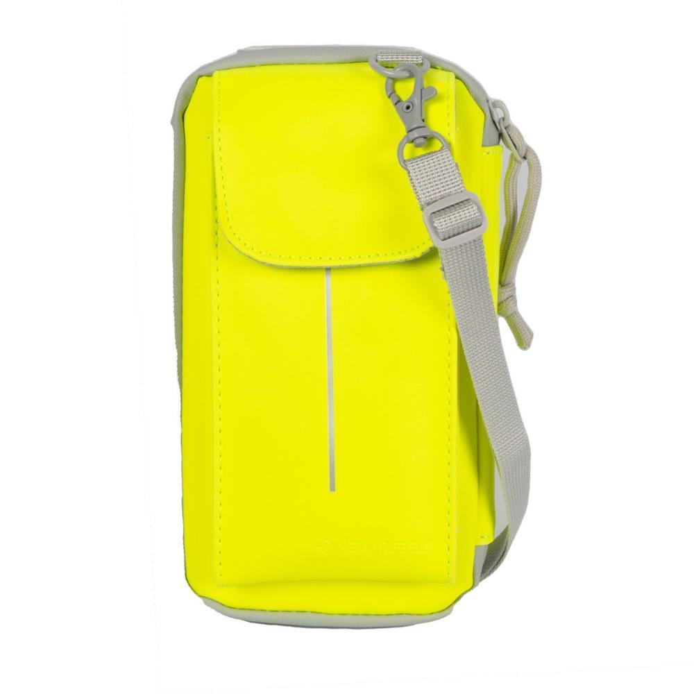 New Rebels Mart Cincinnati Neon Gelb Flap Smartphonetasche