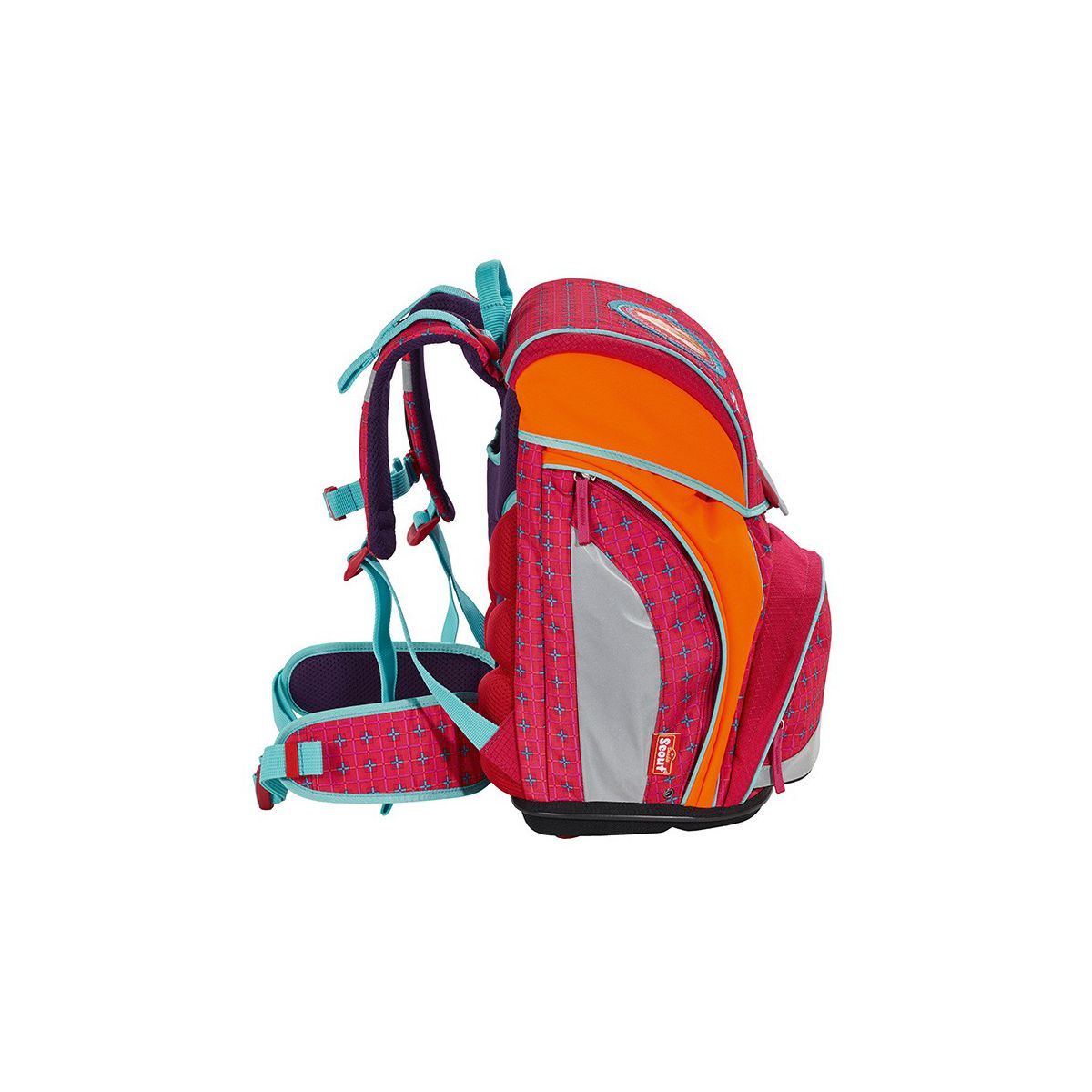 Scout Alpha Mandala Schulrucksack Set 4tlg.