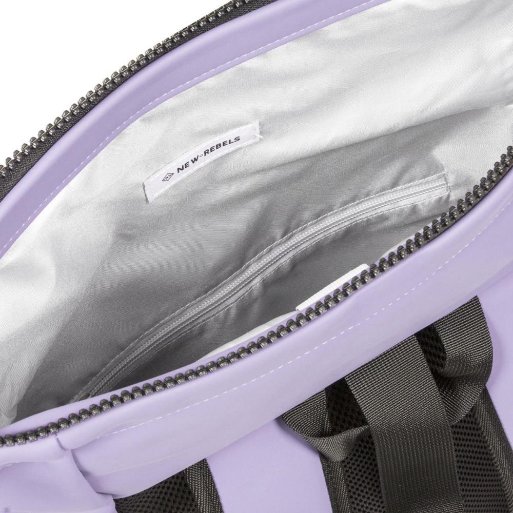 New Rebels Mart New York Lila Rolltop Rucksack
