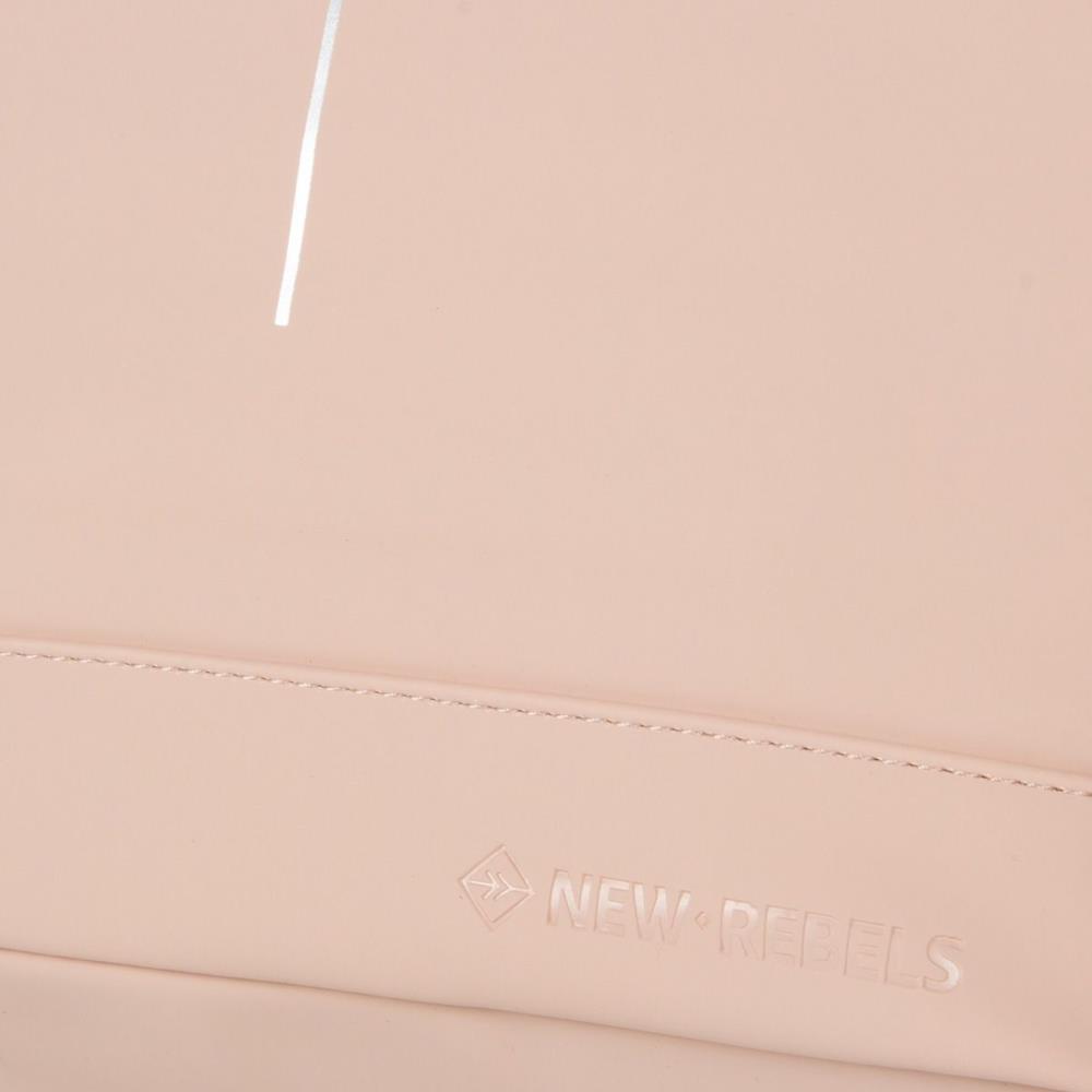 New Rebels Tim Soft Pink Soft Blue Rol Rucksack 16 l