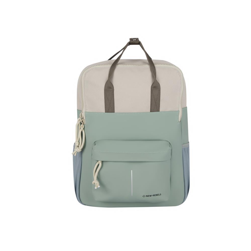 New Rebels Backham Springfield Salie Green Beige Rucksack