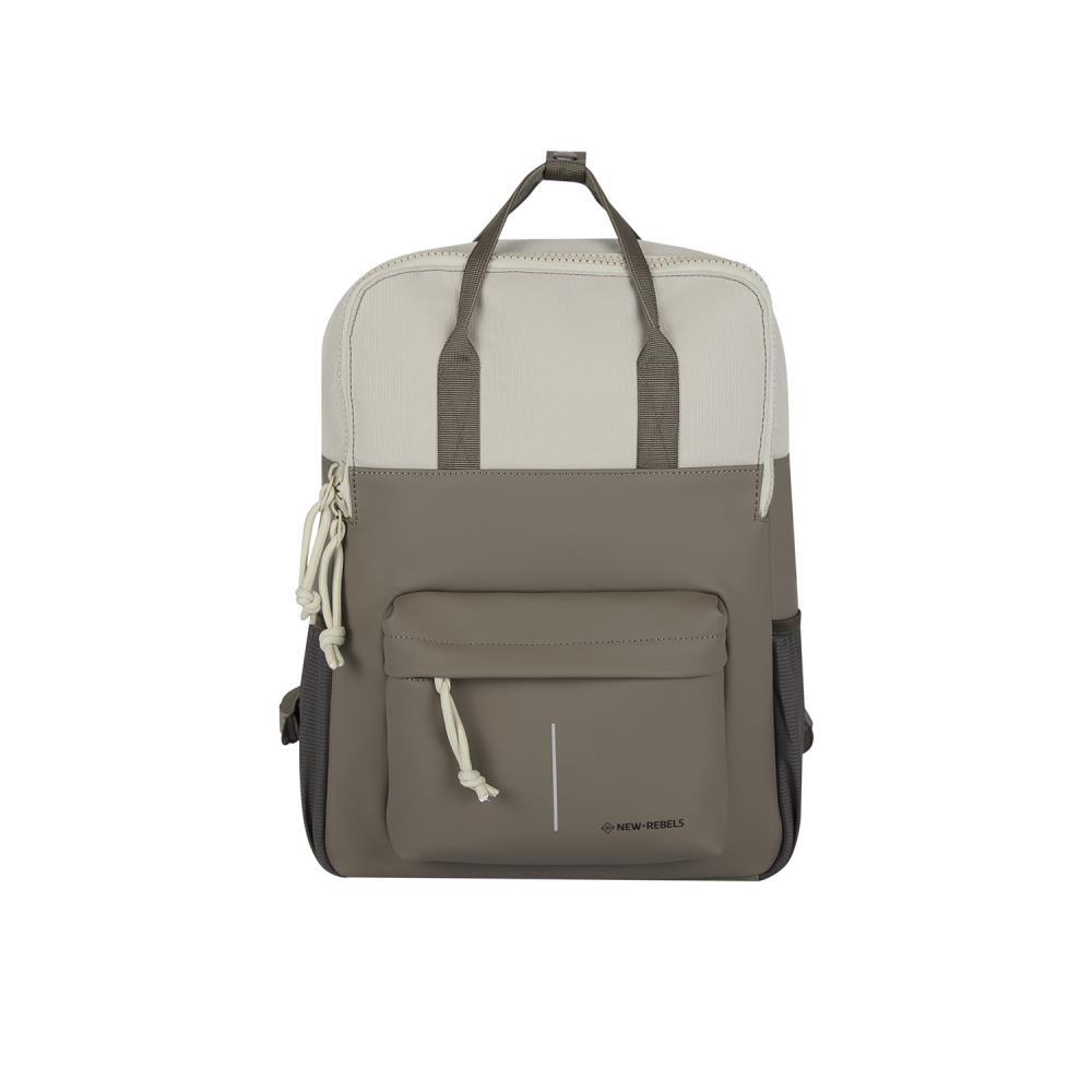 New Rebels Backham Springfield Taupe Beige Rucksack