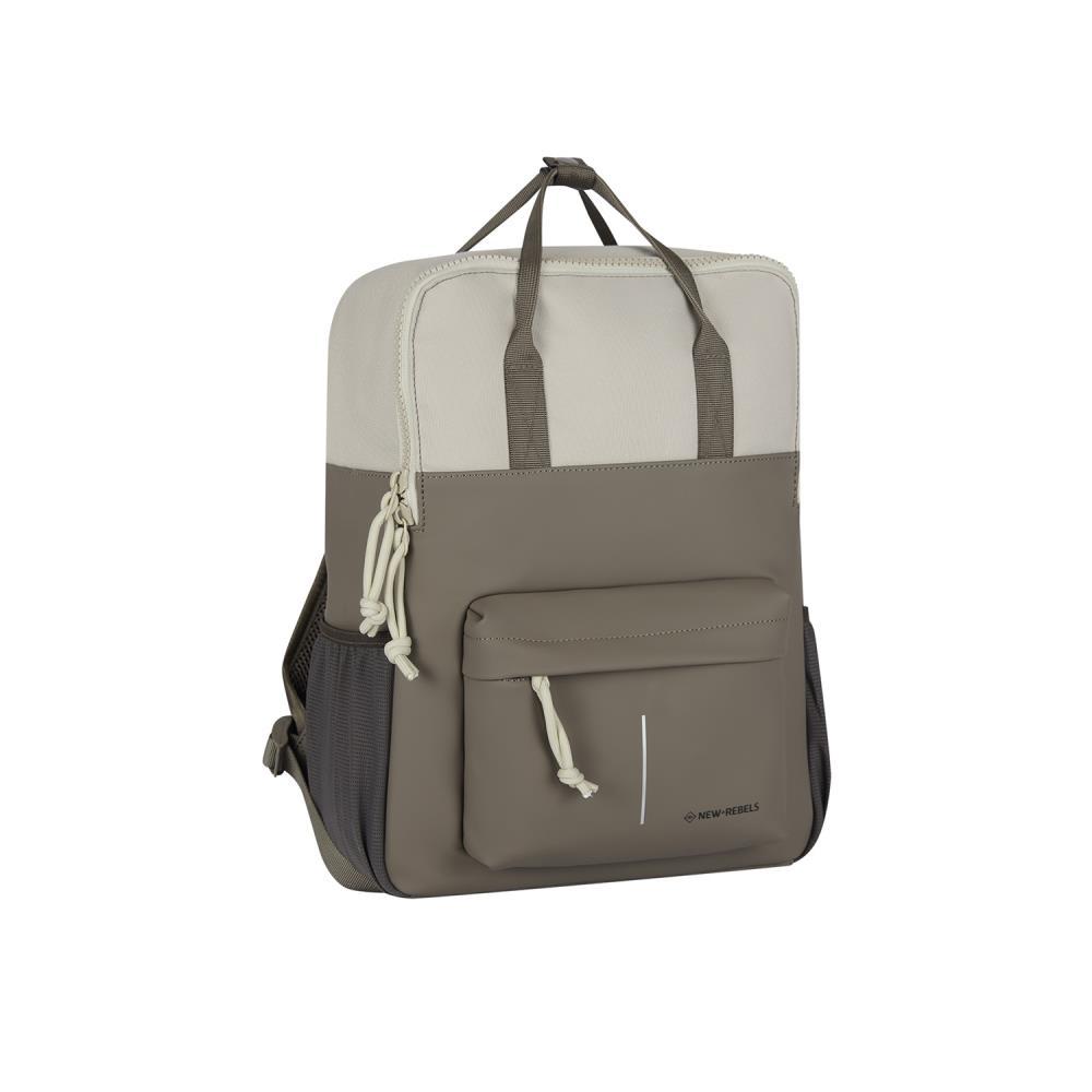 New Rebels Backham Springfield Taupe Beige Rucksack