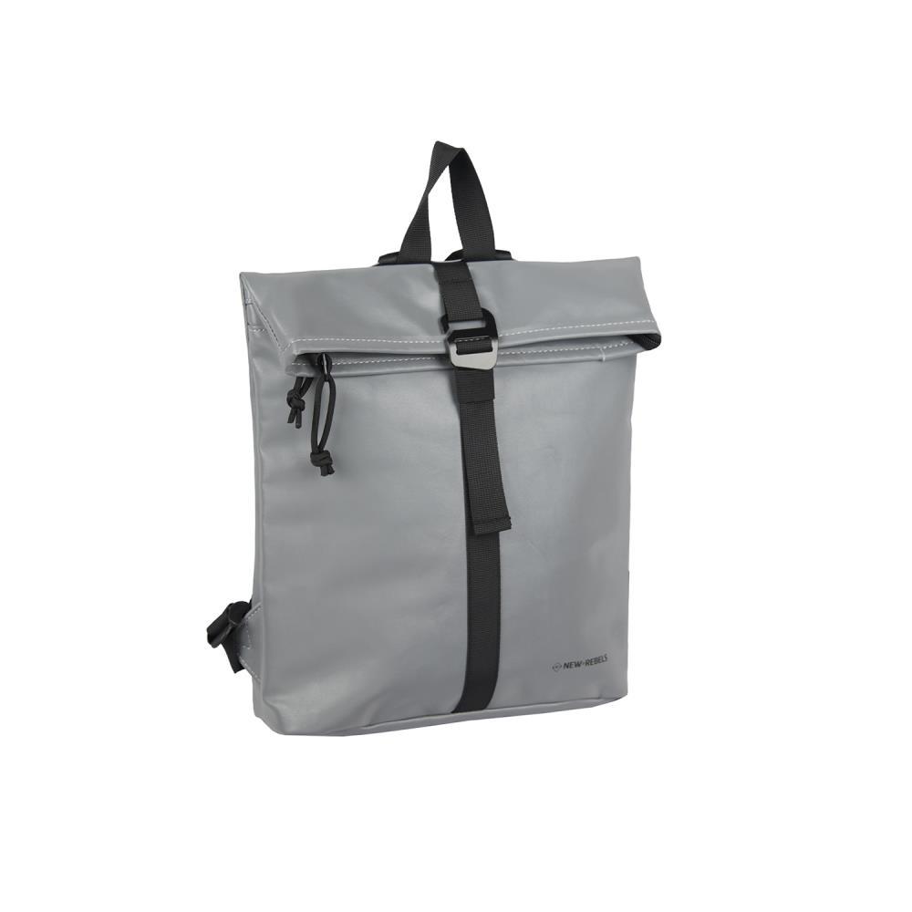 New Rebels Reflect Los Angeles Silver Mini Rolltop Rucksack