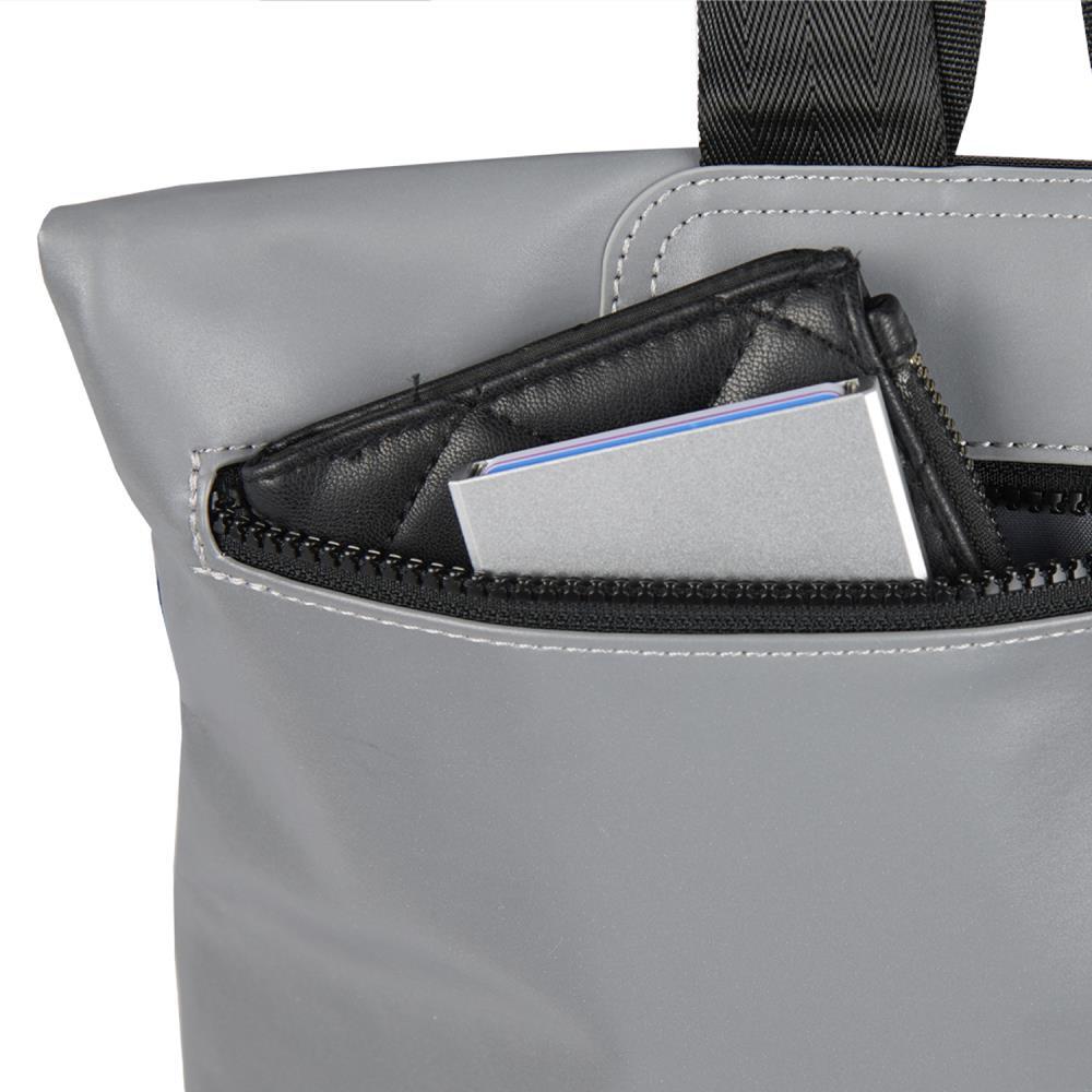 New Rebels Reflect Los Angeles Silver Mini Rolltop Rucksack