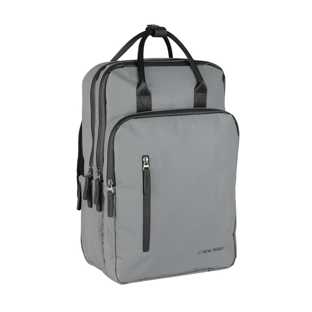 New Rebels Milwaukee Handel Silver Reflective Rucksack