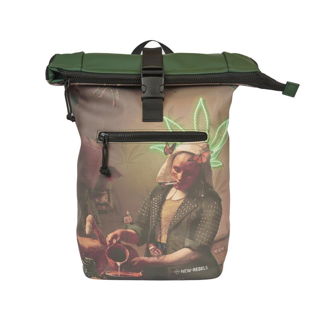 New Rebels Mart Art New York Milkmaid Rolltop Rucksack
