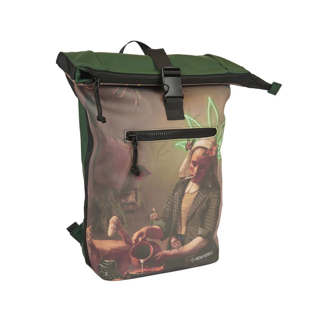 New Rebels Mart Art New York Milkmaid Rolltop Rucksack