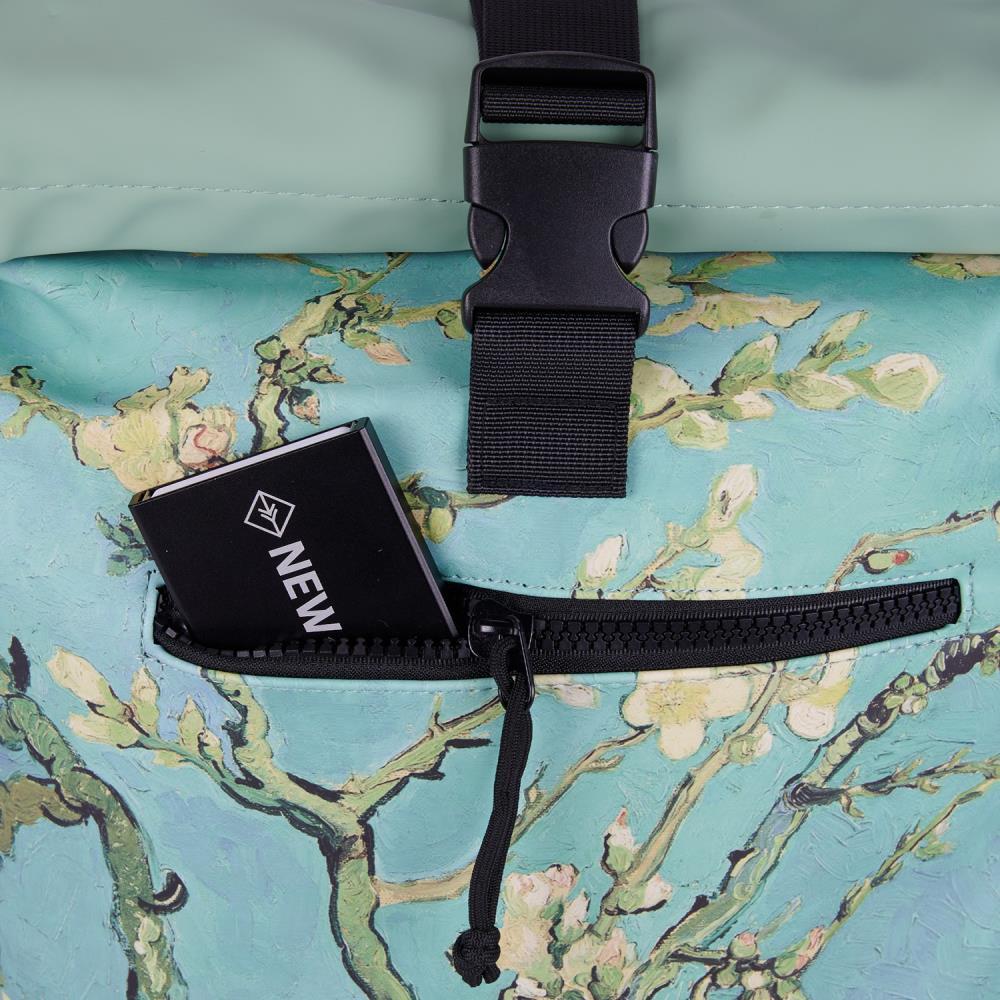 New Rebels Mart Art New York Almond Blossom Rolltop Rucksack