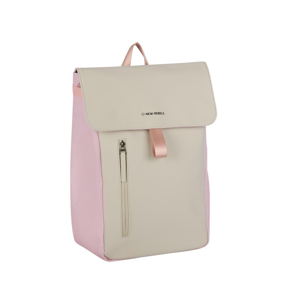 New Rebels Ceres Dothan Pink Beige Rucksack