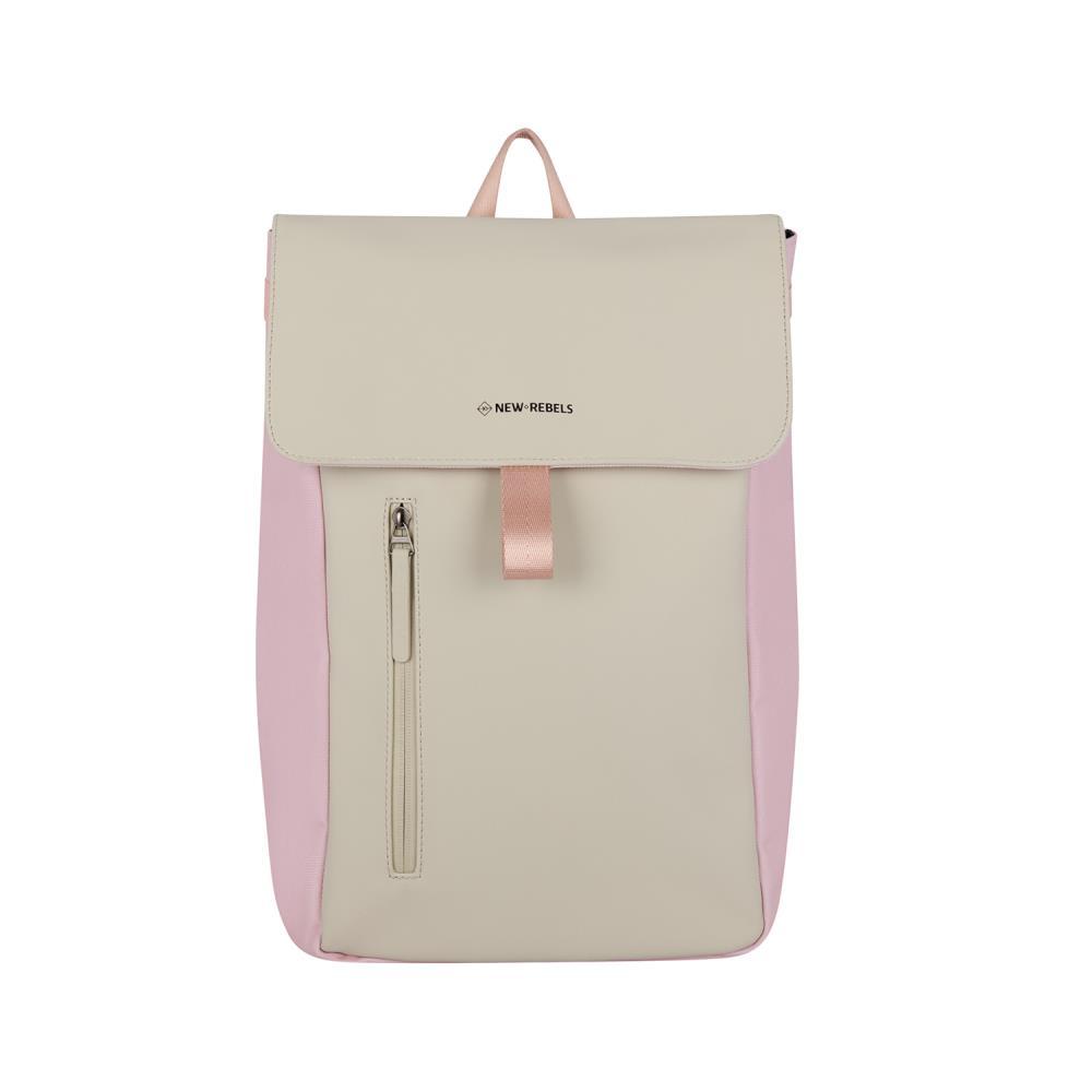 New Rebels Ceres Dothan Pink Beige Rucksack