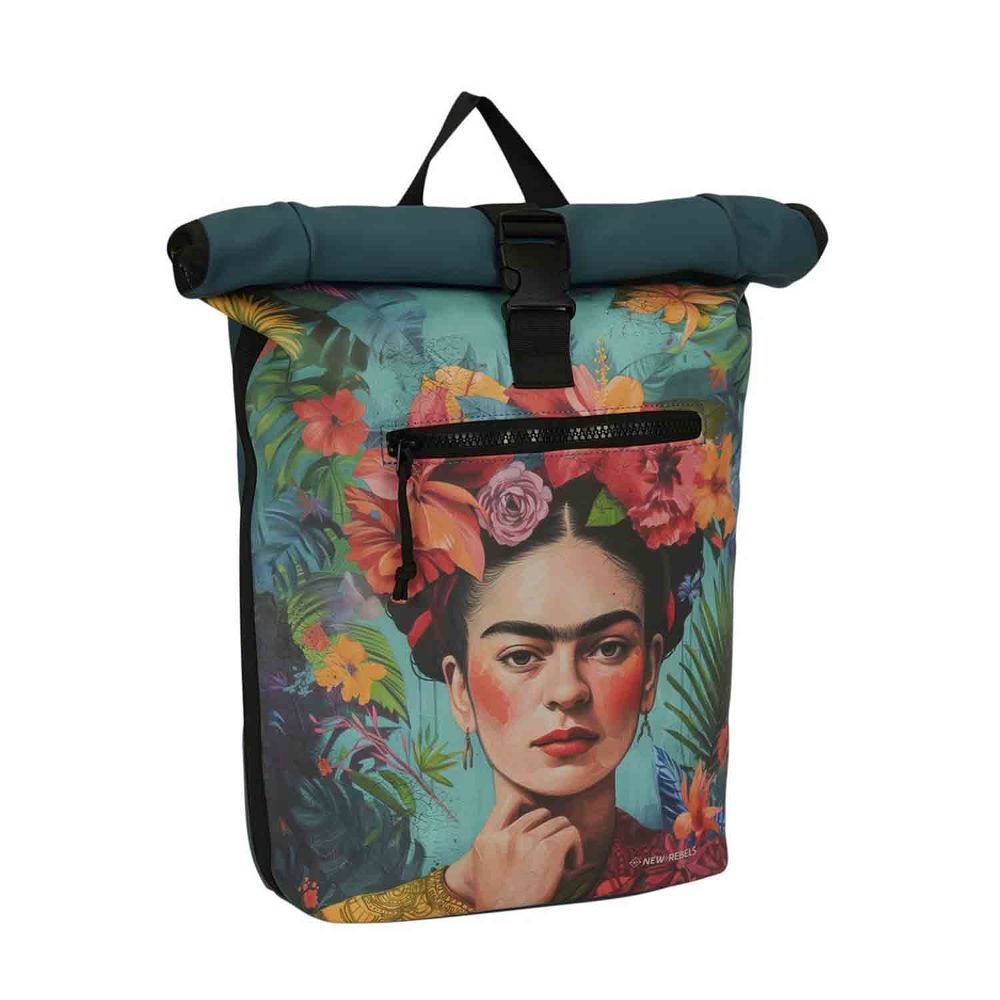 New Rebels Mart Art New York Flowerhead Rolltop Rucksack