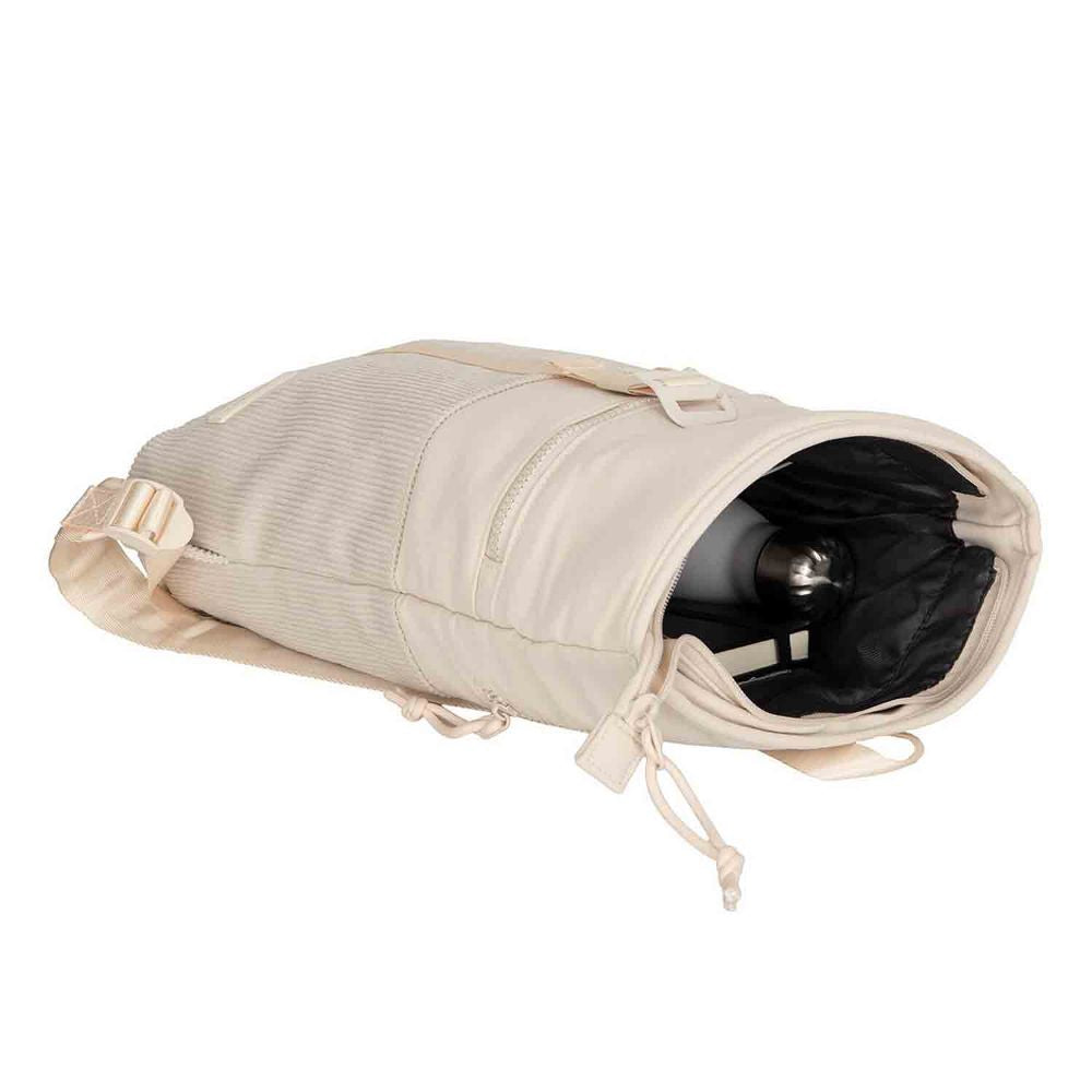 New Rebels Ribbi Los Angeles Beige Rolltop Rucksack Mini