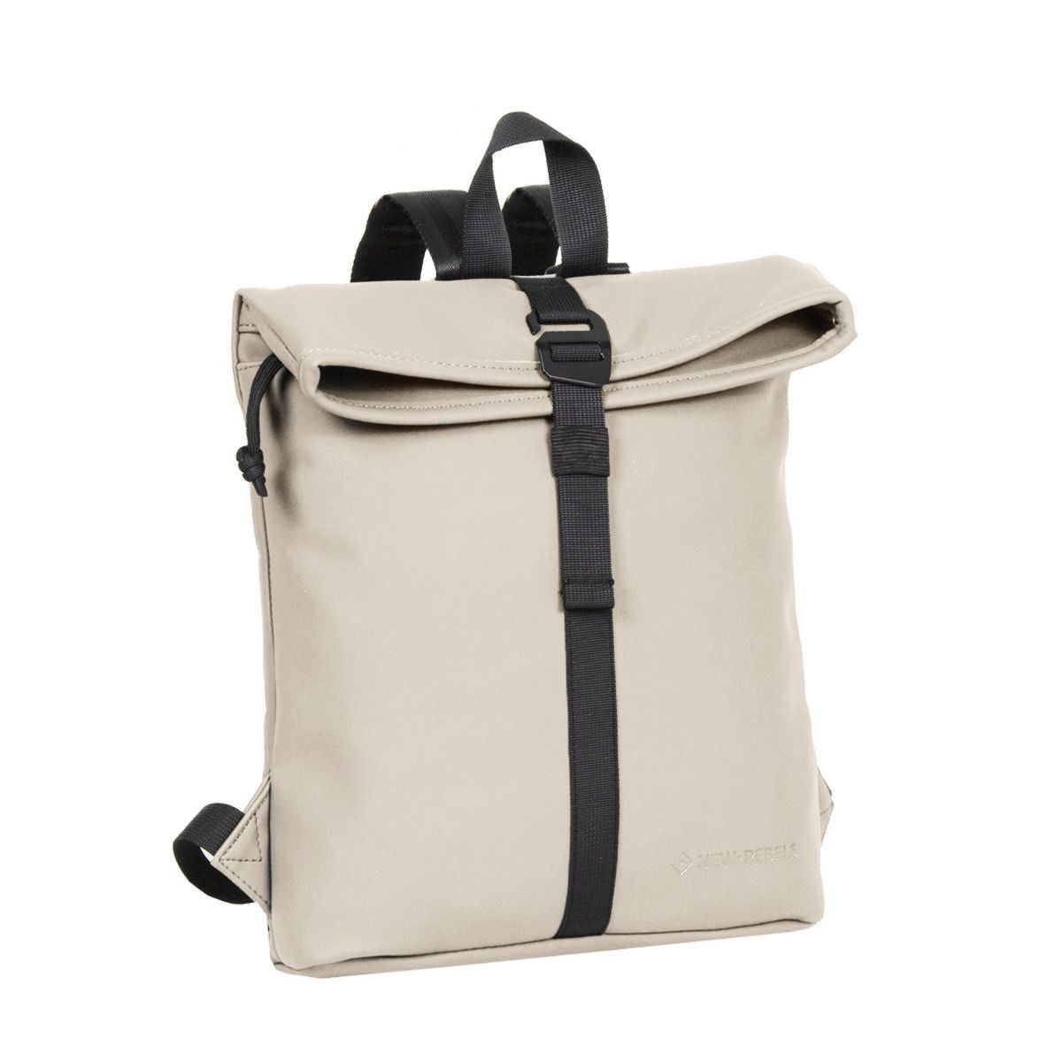 New Rebels Mart Beige Rol Rucksack Mini