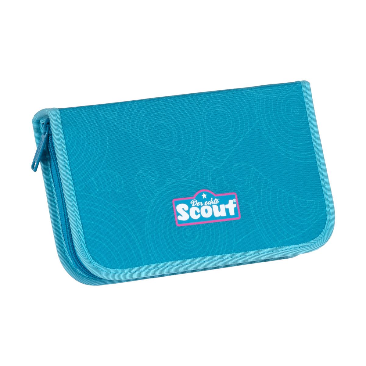 Scout Sunny II Dolphins Funny Snaps Schulranzen Set 4tlg.