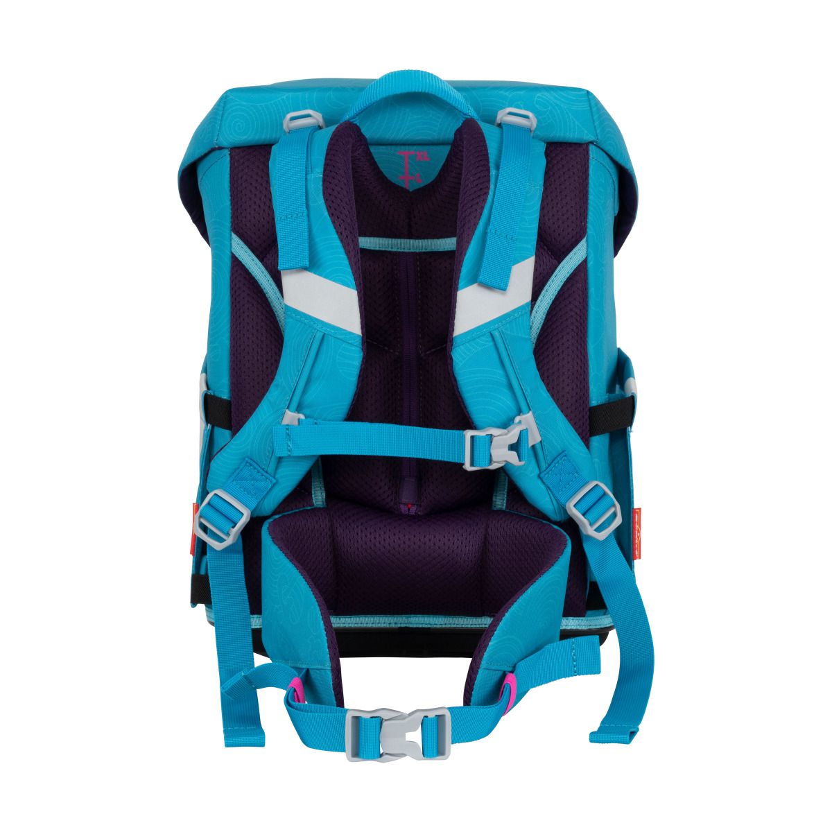 Scout Sunny II Dolphins Funny Snaps Schulranzen Set 4tlg.