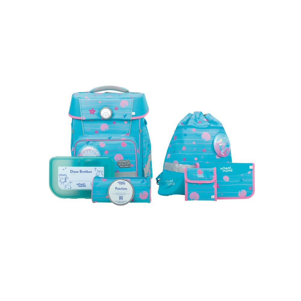 School Mood Champion Maxx Lilly Meerjungfrau Schulranzen Set 7tlg.