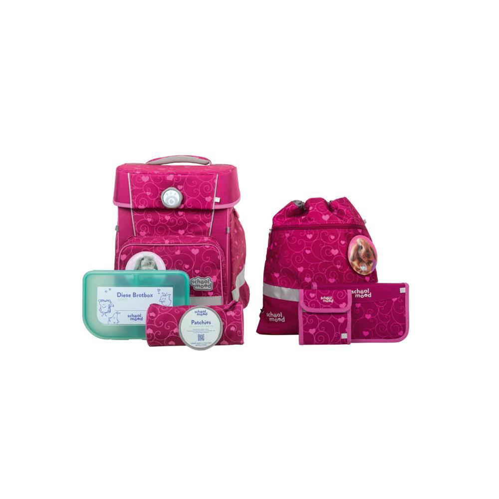 School Mood Champion Maxx Hannah Hase Schulranzen Set 7tlg.