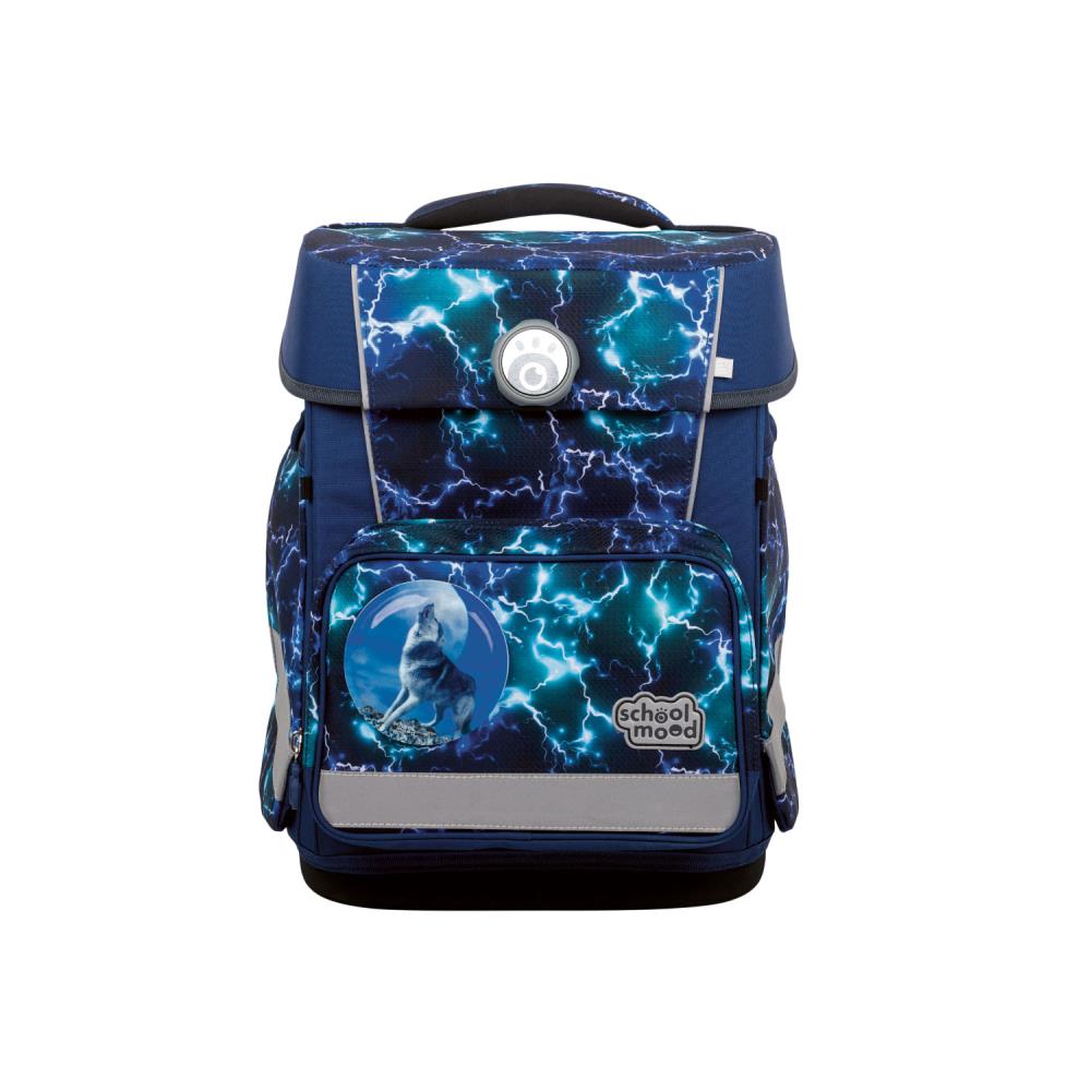 School Mood Champion Maxx Felix Wolf Schulranzen Set 7tlg.