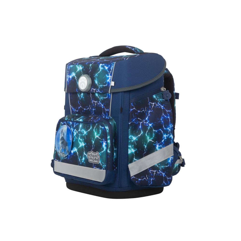 School Mood Champion Maxx Felix Wolf Schulranzen Set 7tlg.