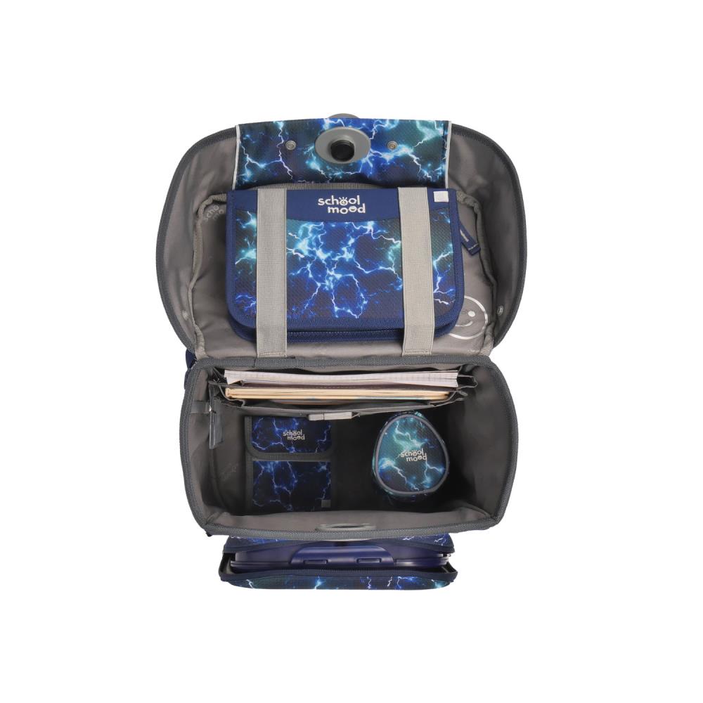 School Mood Champion Maxx Felix Wolf Schulranzen Set 7tlg.