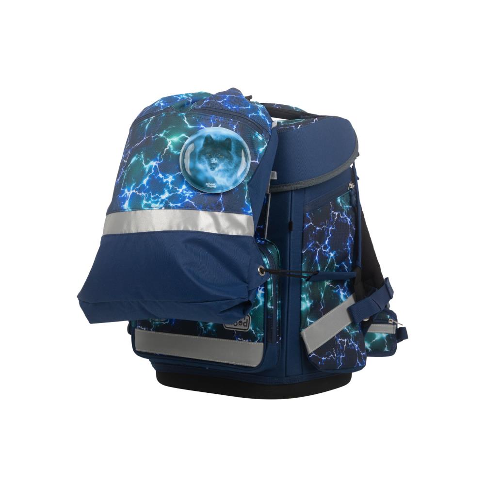 School Mood Champion Maxx Felix Wolf Schulranzen Set 7tlg.