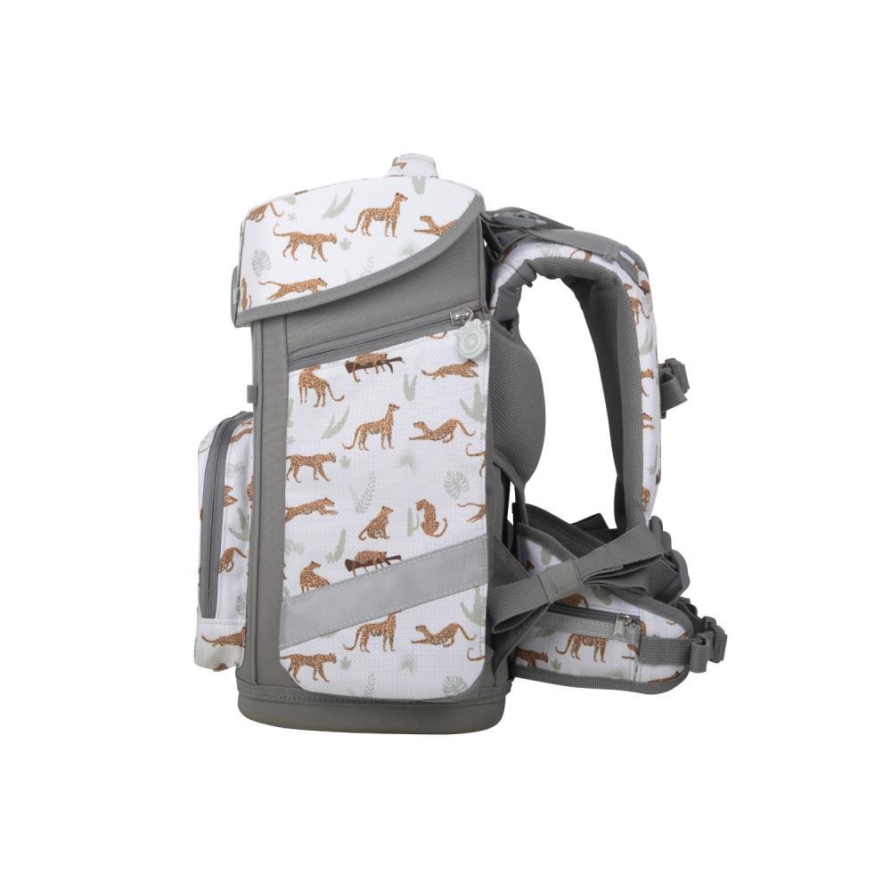 School Mood Champion Maxx Leopard Nordic Collection Schulranzen Set 7tlg.