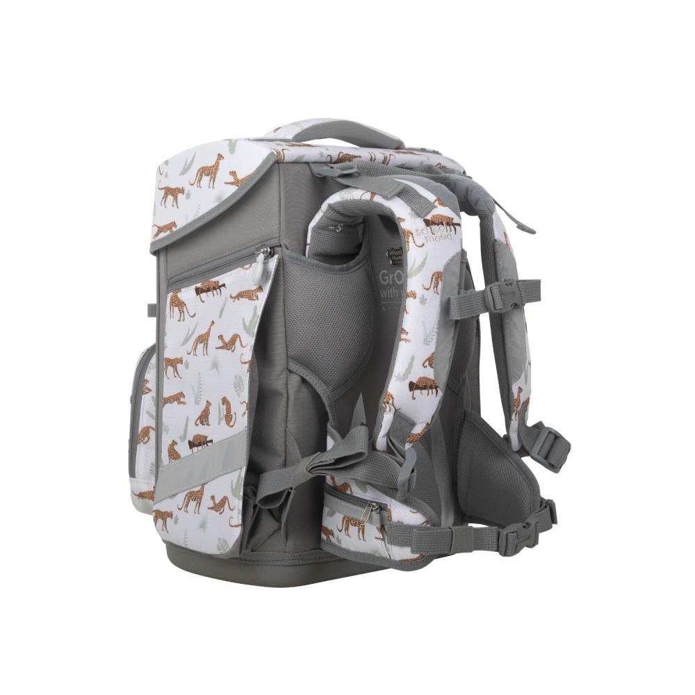 School Mood Champion Maxx Leopard Nordic Collection Schulranzen Set 7tlg.