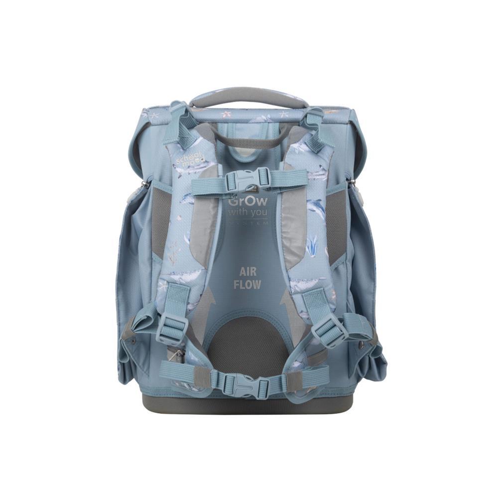 School Mood Champion Maxx Aqua Nordic Collection Schulranzen Set 7tlg.